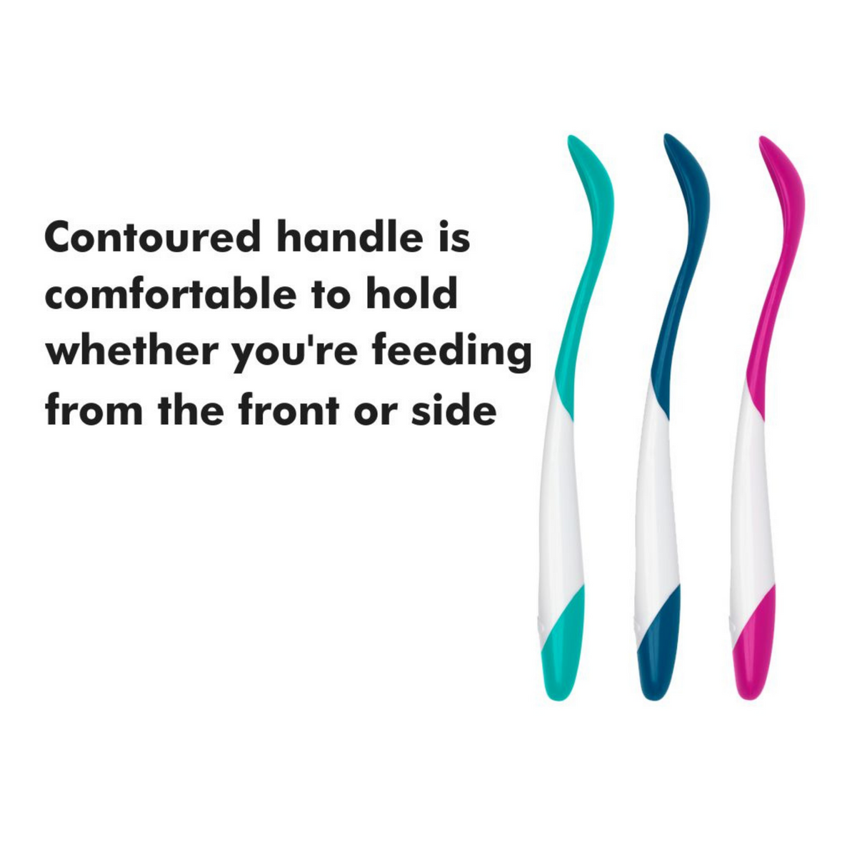 OXO Tot Infant Feeding Spoon, Multipack , 4 Count (Pack of 1)