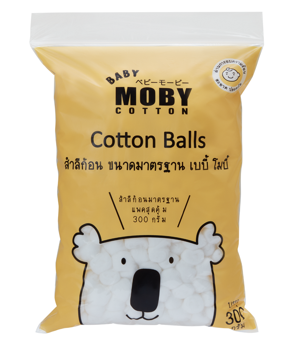 Baby Moby Cotton Balls – The Baby Lab Company
