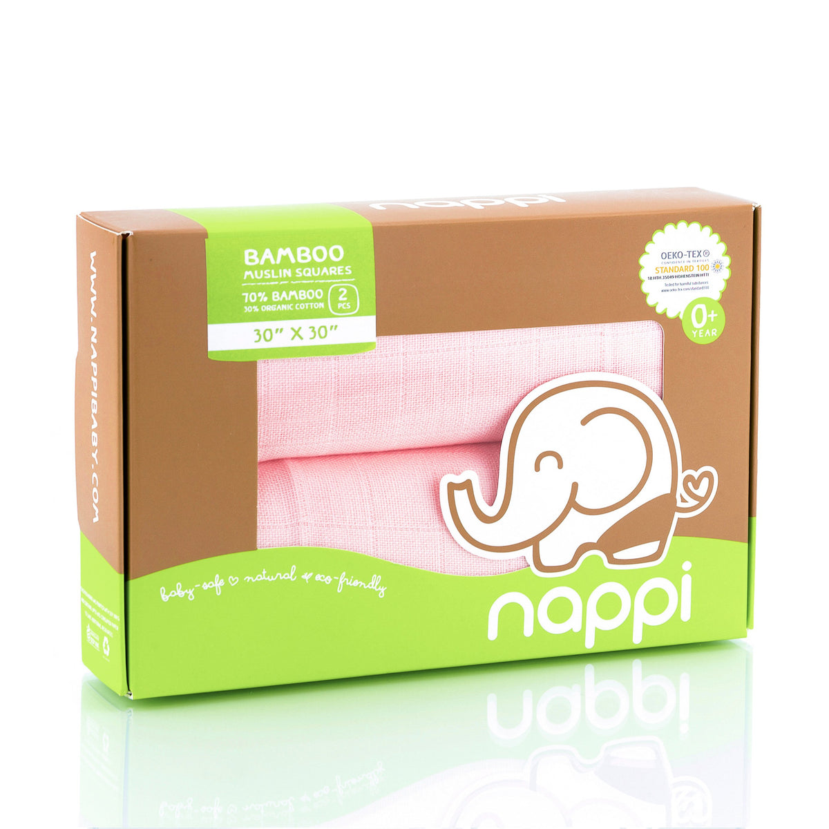 Nappi Baby Bamboo Muslin Squares