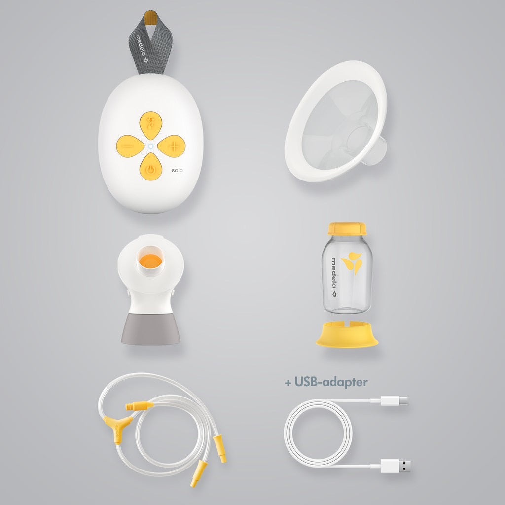 Medela, Swing, Single Electric Breast Pump, Compact and Lightweight Motor,  2-Phase Expression Technology, Convenient AC Adaptor or Battery Power