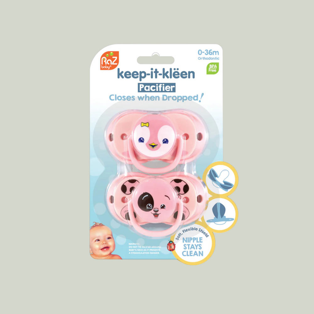 RaZbaby Keep-It-Kleen Pacifier (2-Pack)