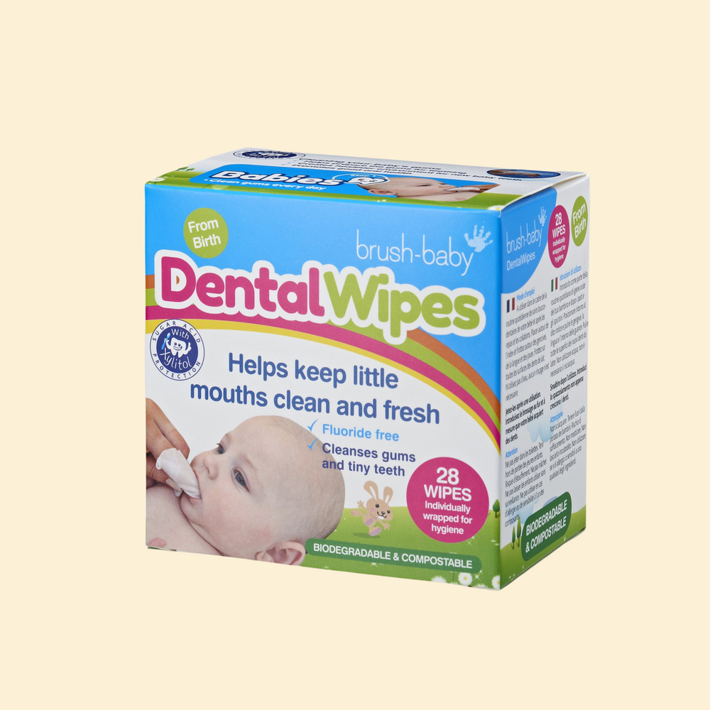 
                
                    Load image into Gallery viewer, brush-baby Dental Wipes
                
            