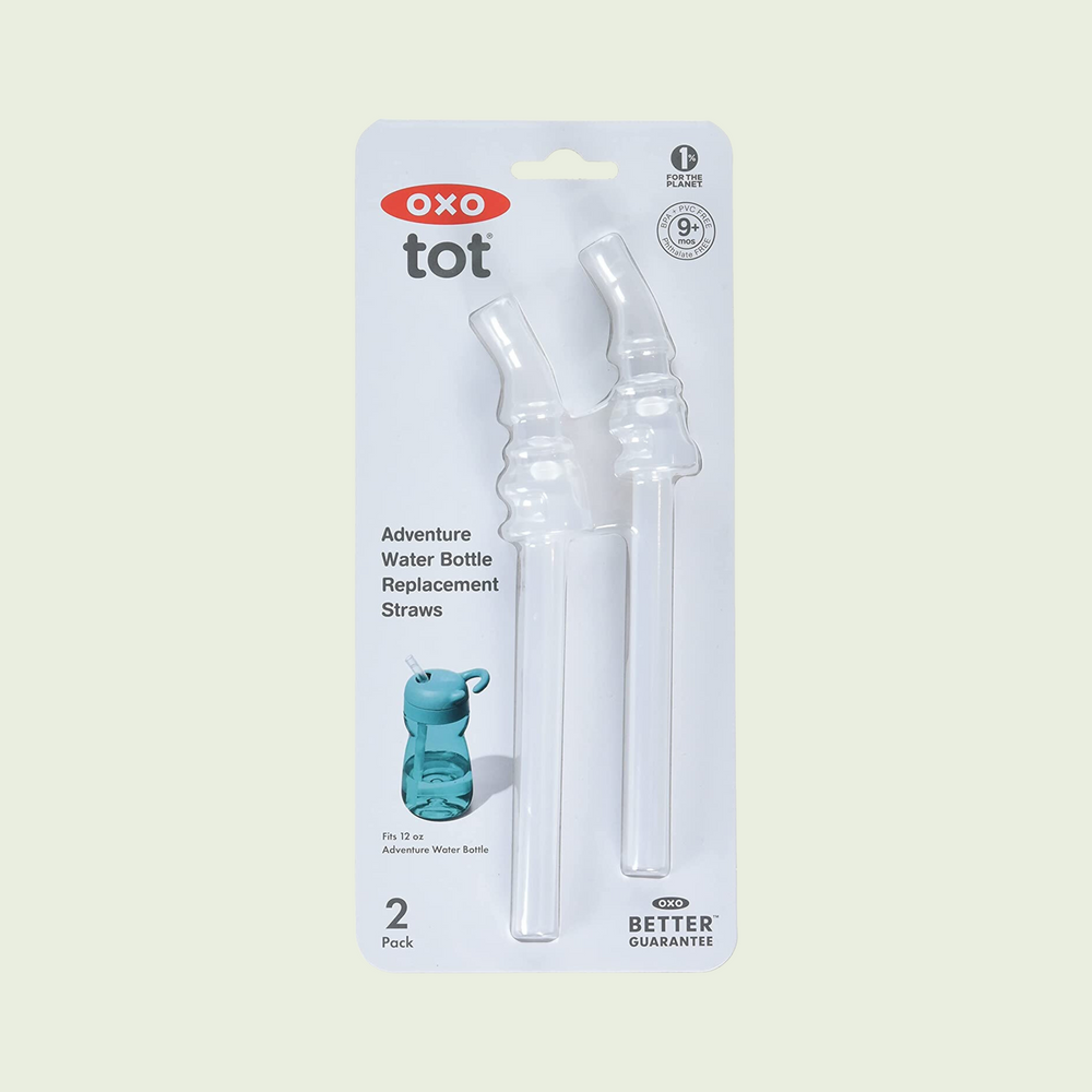 OXO Tot Straw Cup Replacement Straws (2 pcs)