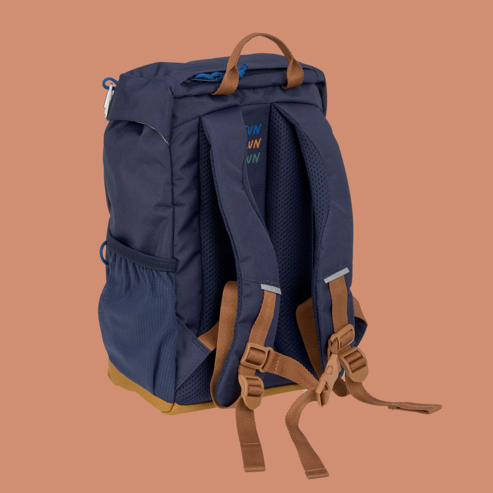 Lässig Big Outdoor Backpack Little Gang in Navy