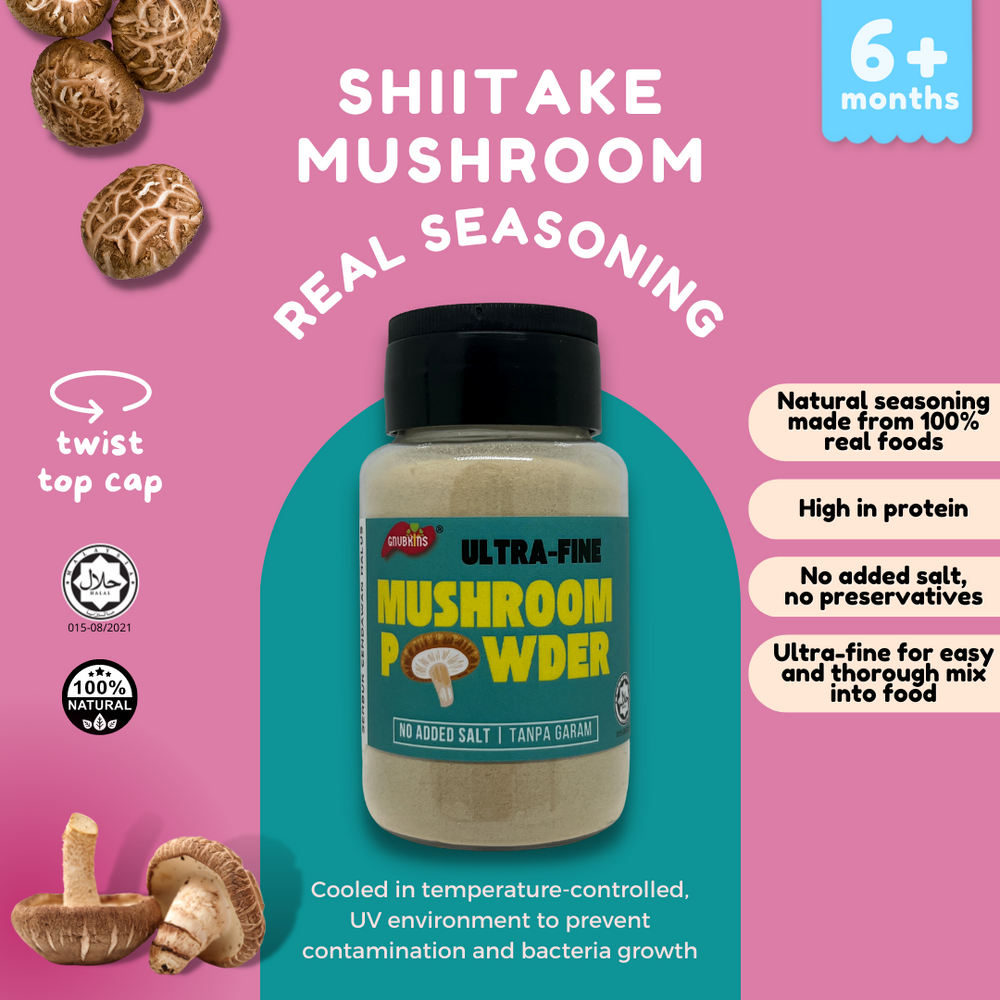 Gnubkins Ultra-Fine Mushroom Powder