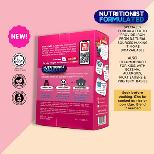 Little Baby Grains Nutritionist Formulated: Iron Power for 7 months+