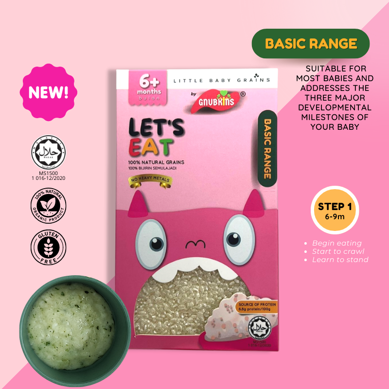 Little Baby Grains Basic Range: Let's Eat for 6 months+