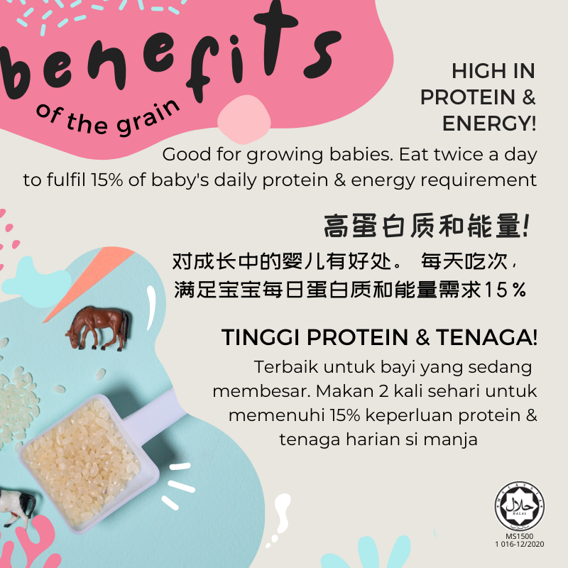 Little Baby Grains Basic Range: Let's Eat for 6 months+