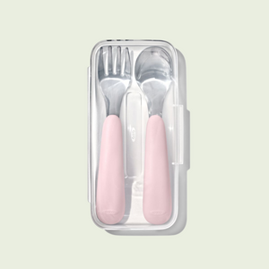 OXO Tot On-the-Go Fork and Spoon Set with Carrying Case