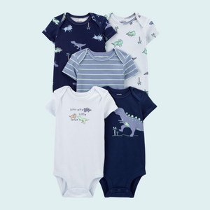 Carter's 5-Pack Short-Sleeve Bodysuits