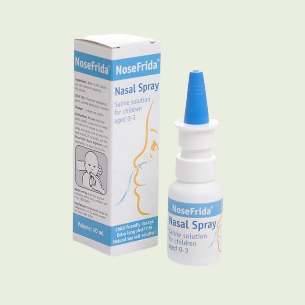 NoseFrida Nasal Spray (Natural Sea Salt Saline Solution)
