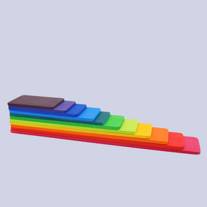 Play by TBLC Rainbow Building Boards