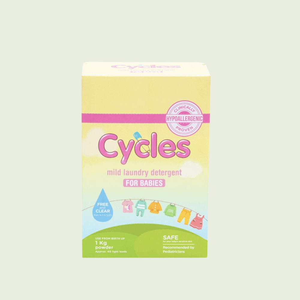 Cycles Mild Laundry Powder Detergent for Babies