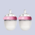 Comotomo 50z Silicone Baby Bottles - Twin Pack