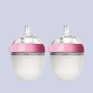 
                
                    Load image into Gallery viewer, Comotomo 50z Silicone Baby Bottles - Twin Pack
                
            