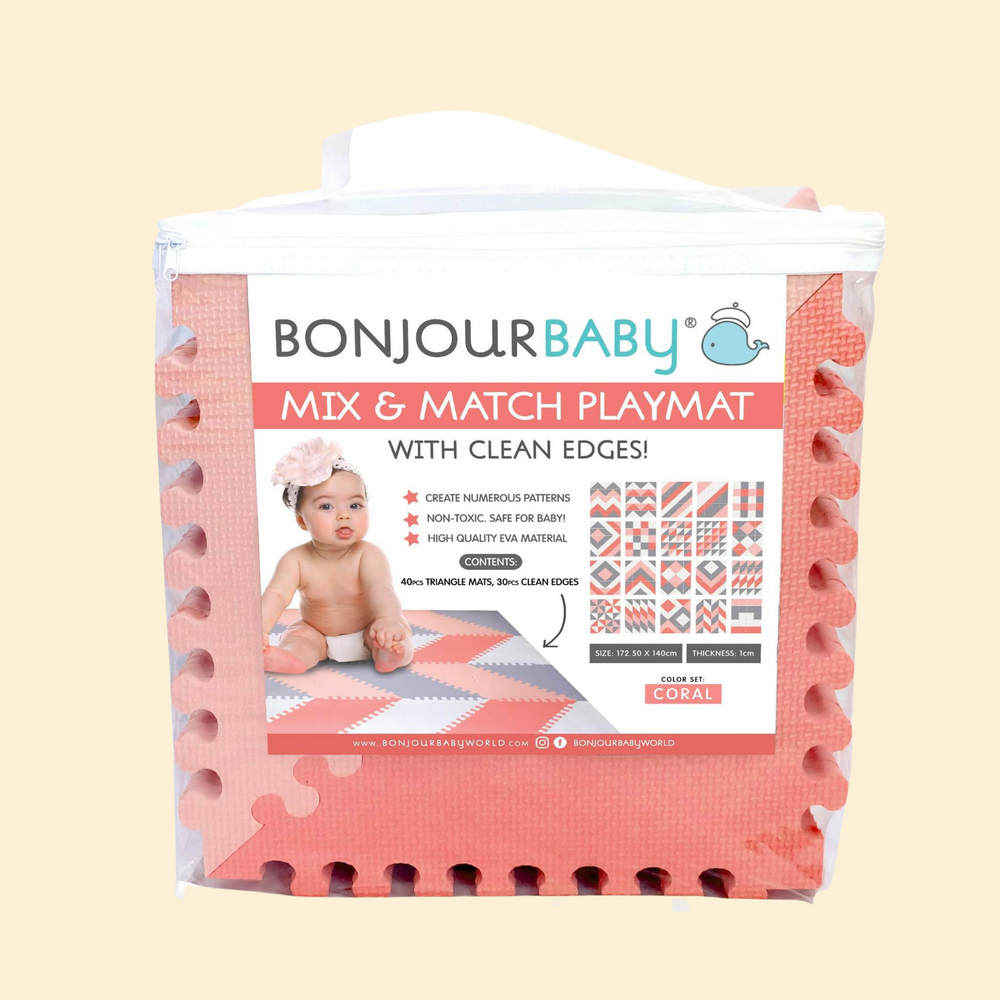 BonjourBaby Mix and Match Playmat (Coral)