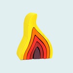 Play by TBLC Elements Nesting Blocks: Fire