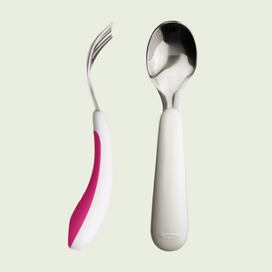 
                
                    Load image into Gallery viewer, OXO Tot Training Fork and Spoon Set
                
            