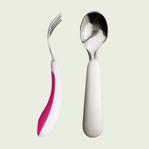 
                
                    Load image into Gallery viewer, OXO Tot On-the-Go Fork and Spoon Set with Carrying Case
                
            