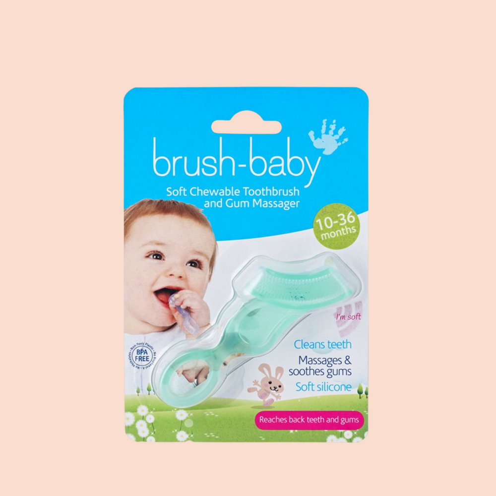 
                
                    Load image into Gallery viewer, bursh-baby Chewable Toothbrush
                
            