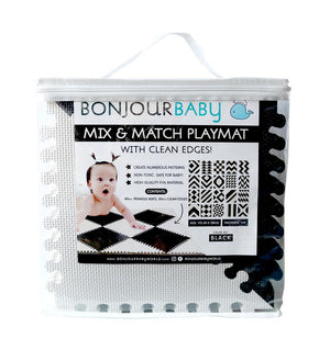 BonjourBaby Mix and Match Playmat (Black)