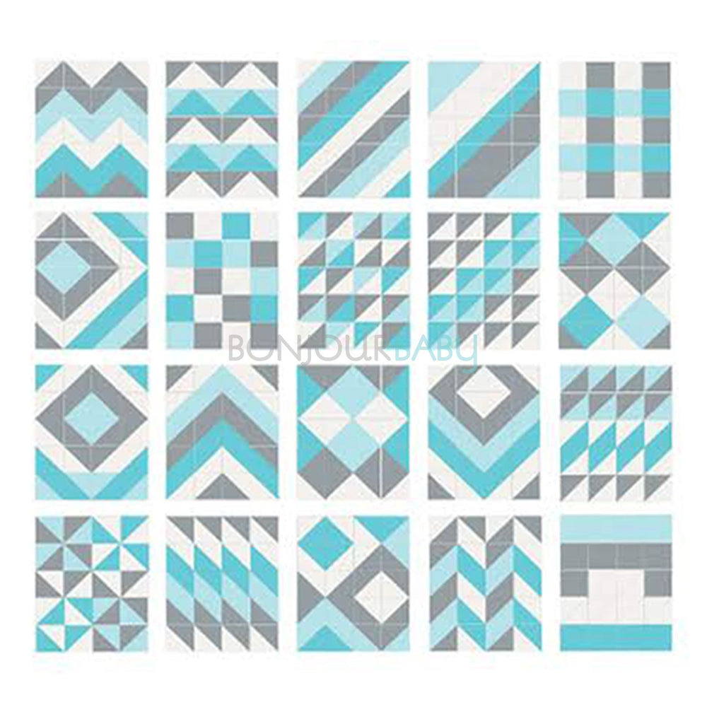 
                
                    Load image into Gallery viewer, BonjourBaby Mix and Match Playmat (Teal)
                
            