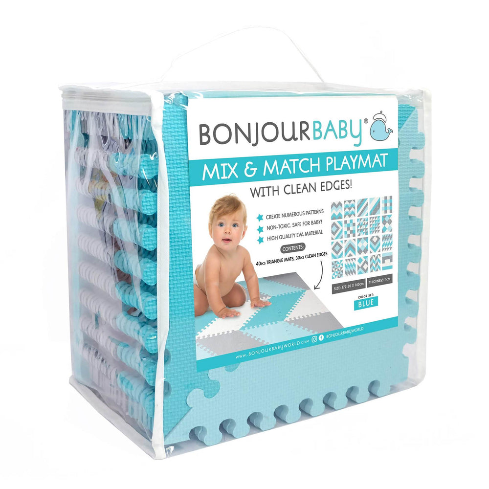BonjourBaby Mix and Match Playmat (Teal)