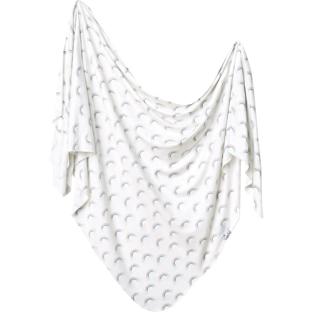Copper Pearl Knit Swaddle Blanket