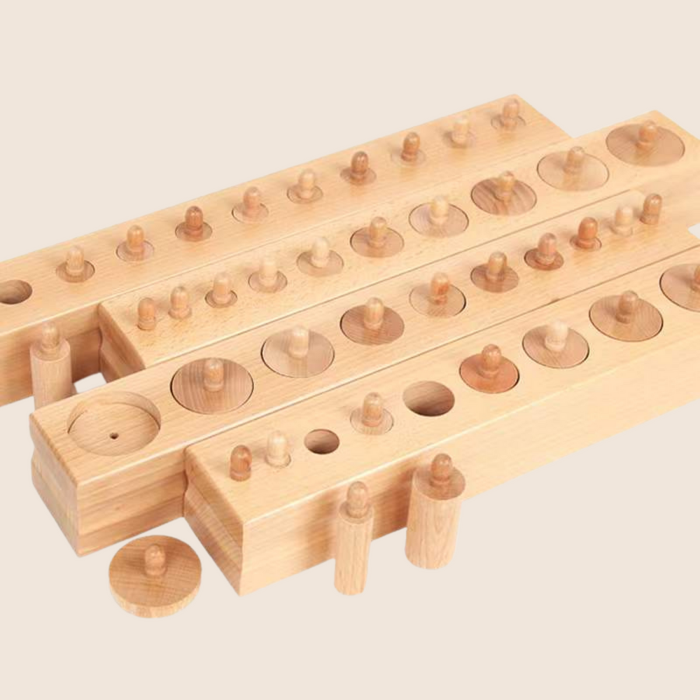 Play by TBLC Knobbed Cylinders