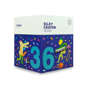 MiDeer 36 pc Silky Washable Crayons