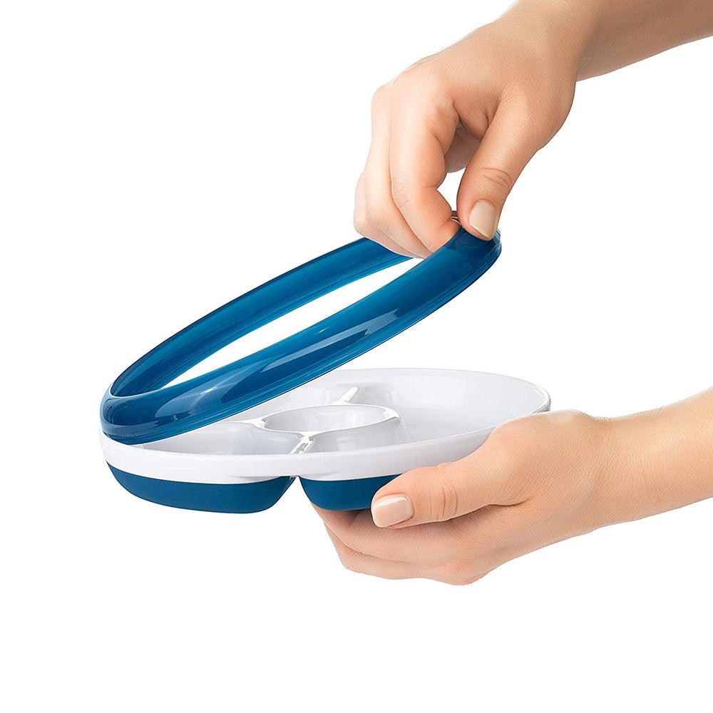 OXO Tot Divided Plate with Removable Training Ring