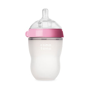 
                
                    Load image into Gallery viewer, Comotomo 8oz Silicone Baby Bottle
                
            