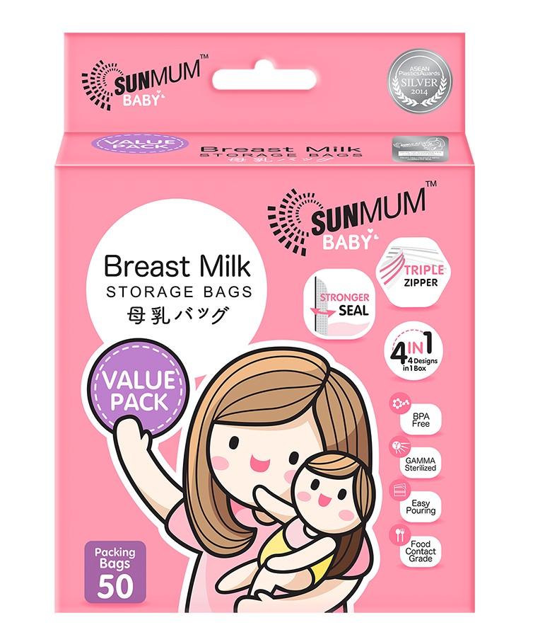SunMum Breastmilk Storage Bags