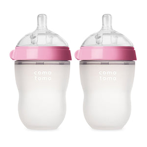 
                
                    Load image into Gallery viewer, Comotomo 8oz Silicone Baby Bottles - Twin Pack
                
            