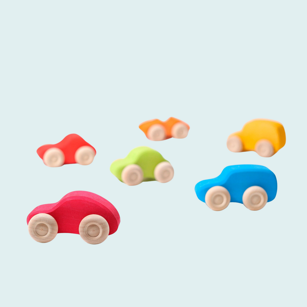 
                
                    Load image into Gallery viewer, Play by TBLC Wooden Cars
                
            