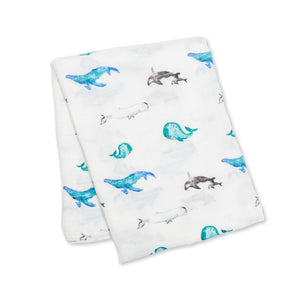 Lulujo Cotton Muslin Swaddle (Singles)