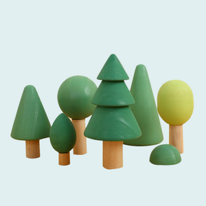 Play by TBLC Woodland Tree Set