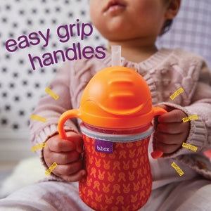 b.box Sippy Cup with Innovative Weighted Straw