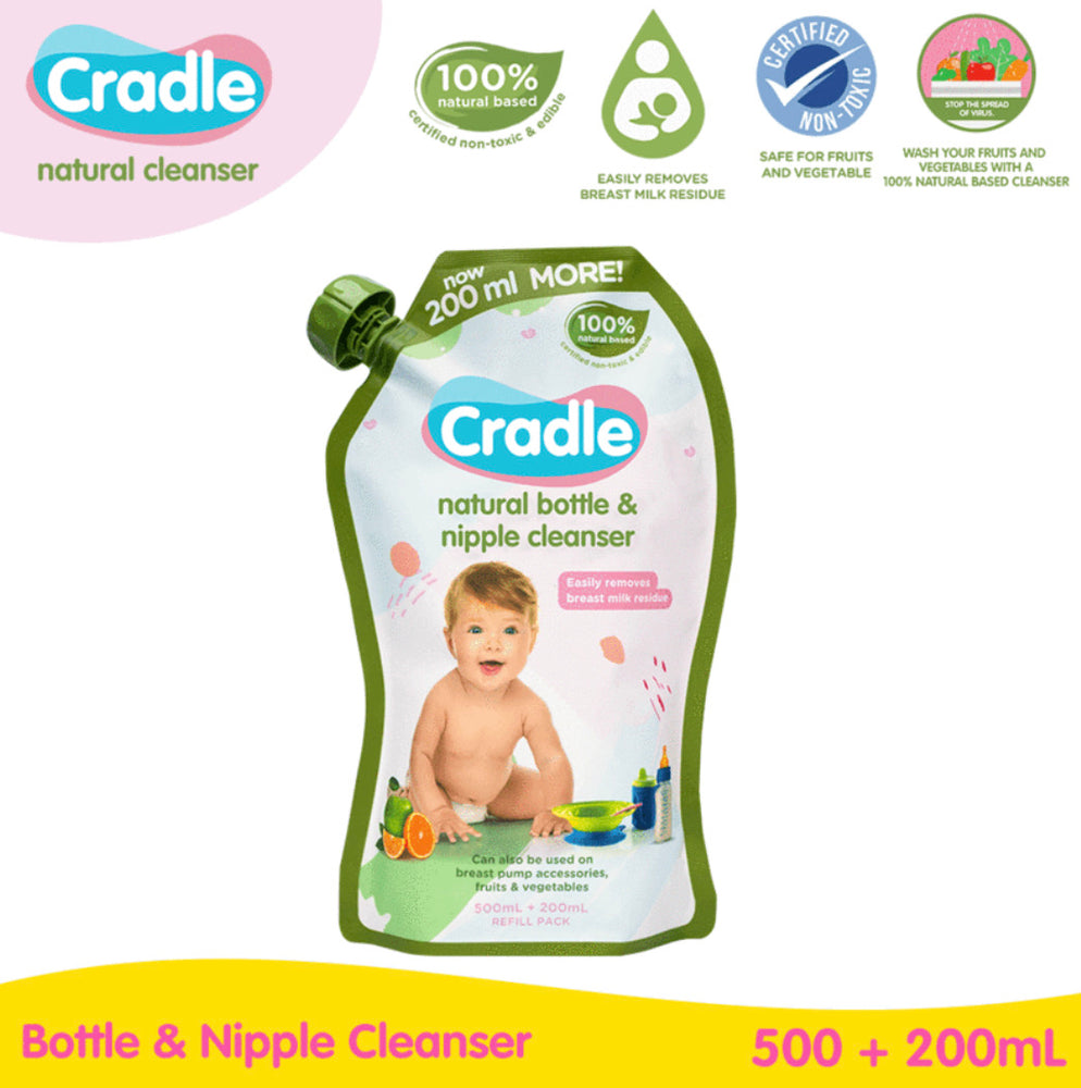 Cradle Natural Bottle & Nipple Cleanser