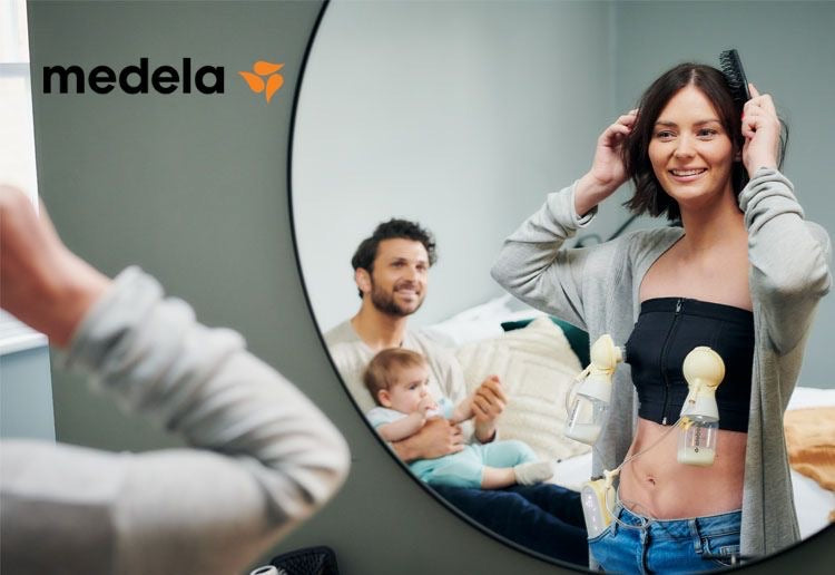 
                
                    Load image into Gallery viewer, Medela Easy Expression Bustier
                
            