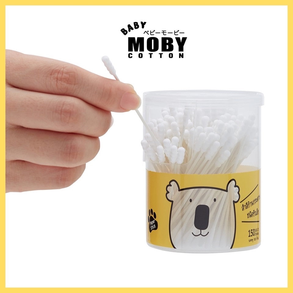 
                
                    Load image into Gallery viewer, Baby Moby Mini Cotton Buds
                
            