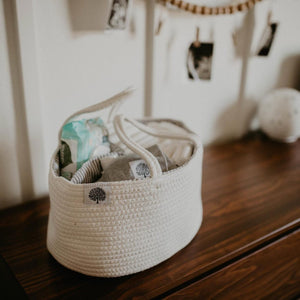 Parker Baby Rope Diaper Caddy